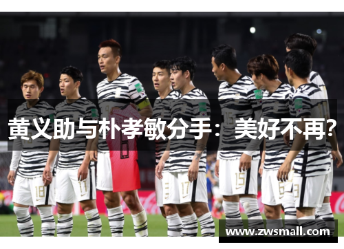 黄义助与朴孝敏分手：美好不再？